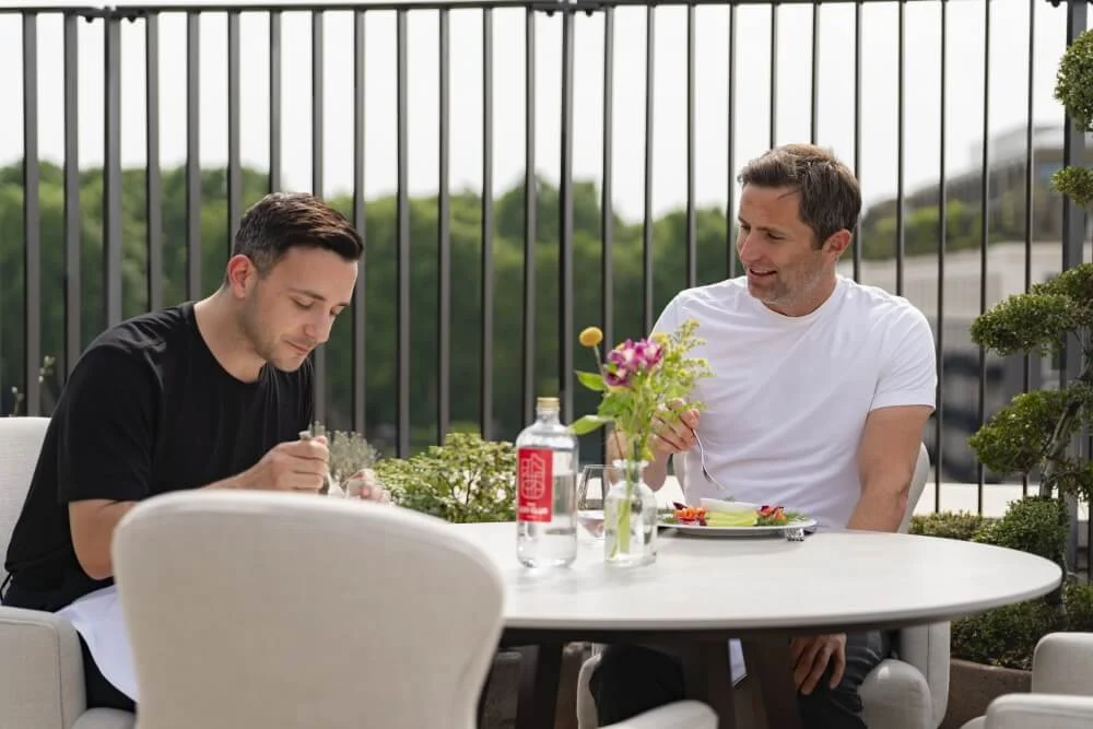 The rooftop terrace at the 1150 Club in Belgravia